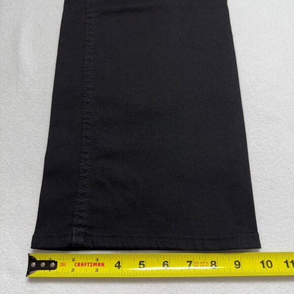 Lee Women's Boot Cut Mid Rise Deep Dye Stretch Black Jeans Size 16 Short NWT - Picture 10 of 10